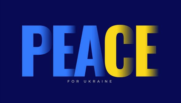 Peace graphic Ukraine